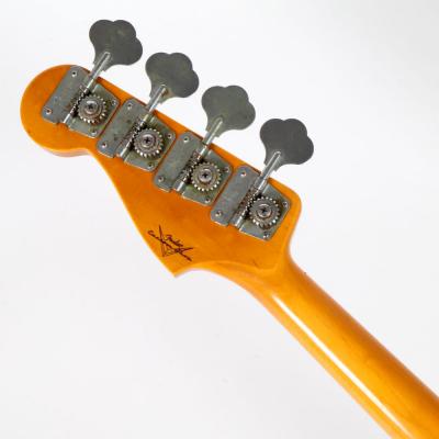 【中古】 エレキベース Fender Custom Shop Haruomi Hosono 66 Jazz Bass Journeyman Relic 3Color Sunburst 2023年製 細野晴臣氏シグネイチャーモデル フェンダー ジャズベース ジャーニーマンレリック ヘッド裏