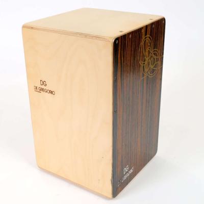 【中古】 カホン DG CAJON Yaqui Makassar DGC04MK パーカッション 左サイド
