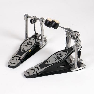 【中古】 ドラムツインペダル タマ TAMA HP200PTW Iron Cobra 200 Twin Pedal Power Glide アイアンコブラ 全体