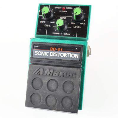【中古】 MAXON マクソン SD-01 Sonic Distortion ディストーション ギターエフェクター