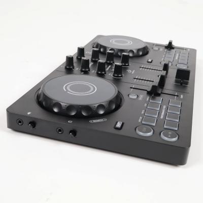 【中古】 AlphaTheta DDJ-FLX2 DJコントローラー (Pioneer DJ DDJ-200 後継機種) 本体画像 斜め