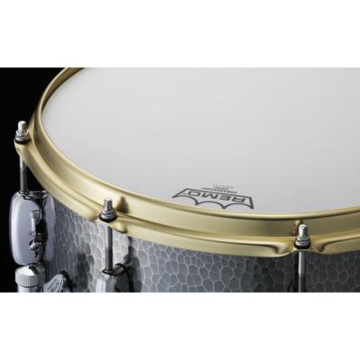 TAMA タマ TAS1465H STAR Reserve Hand Hammered Aluminum 14'x6.5' スネアドラム Brass Sound Arc Hoop