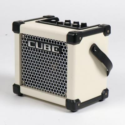 【中古】 ギターアンプ Roland MICRO CUBE GX WHITE 全体