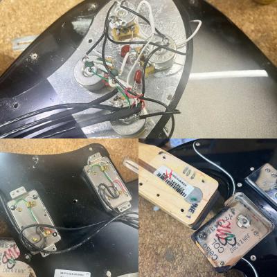 【中古】 エレキギター Fender 2017 Limited Edition American Professional Telecaster Deluxe ShawBucker Silverburst 2017年製 フェンダー テレキャスターデラックス 内部