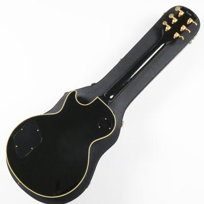 【中古】 エレキギター Gibson Custom Shop 1957 Les paul Custom Ebony Historic Collection 2005年製 ギブソン カスタムショップ レスポールカスタム バーストバッカーピックアップ搭載 ボディバック画像