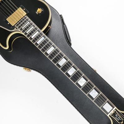 【中古】 エレキギター Gibson Custom Shop 1957 Les paul Custom Ebony Historic Collection 2005年製 ギブソン カスタムショップ レスポールカスタム バーストバッカーピックアップ搭載 ネック