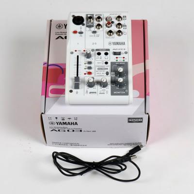 【中古】 ミキサー ヤマハ YAMAHA AG03 mk2 W ライブストリーミングミキサー ホワイト