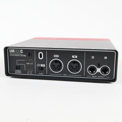 【中古】 オーディオインターフェイス Steinberg UR22C スタインバーグ USBオーディオインターフェース プラグインアウト