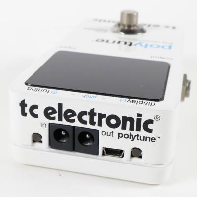 【中古】 チューナー tc electronic PolyTune 1 ポリフォニックチューナー ポリチューン ペダルチューナー プラグインアウト