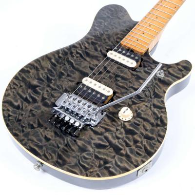 【中古】 エレキギター Music Man AXIS EX Trans Black 1997年製 日本製 ミュージックマン アクシスEX EVHモデルと同じスイッチ位置 トップ