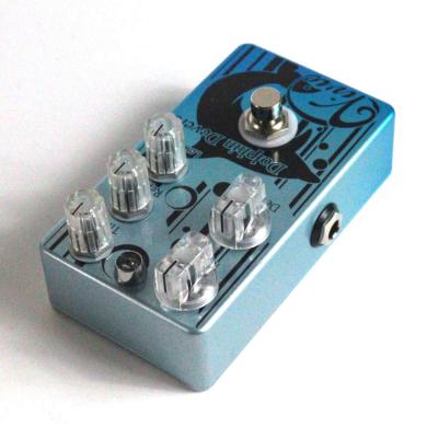 【中古】ディレイ リバーブ Vivie Dolphin Deverb ギターエフェクター ヴィヴィー ドルフィンディバーブ リア斜めアングル画像