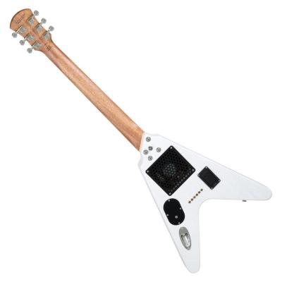 PIGNOSE ピグノーズ PGG-200V STWH Stained White w/Bag ヘッドホン付き アンプ内蔵エレキギター バック画像