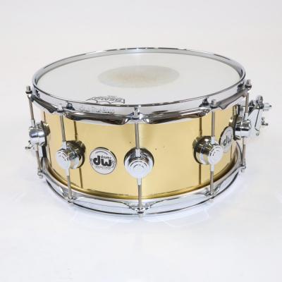 【中古】スネアドラム DW Collector’s Series Polished Brass Snare Drum 6.5x14