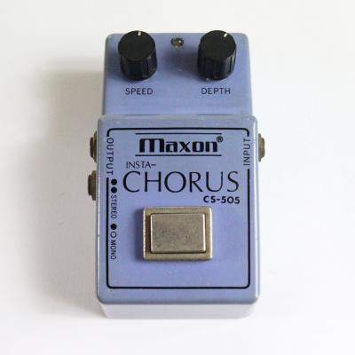 【中古】コーラス エフェクター MAXON マクソン CS-505 INSTA-CHORUS アナログコーラス ギターエフェクター
