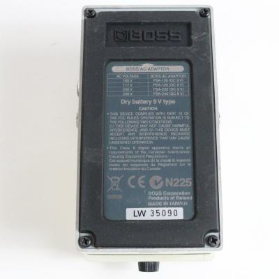 【中古】ディレイ エフェクター BOSS DD-6 Digtal Delay ギターエフェクター 裏面