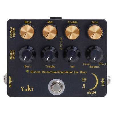 YUKI ユキ 初月-UIZUKI- ディストーション オーバードライブ ベース用エフェクター