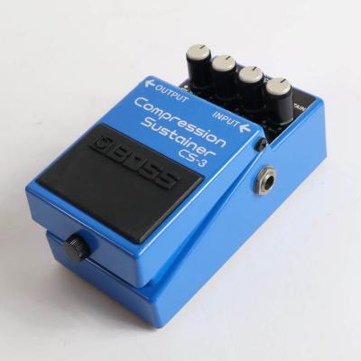 【中古】コンプレッサー エフェクター BOSS CS-3 Compression Sustainer ギターエフェクター 側面