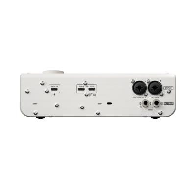 YAMAHA ヤマハ URX22 W URX Series Audio Interface 4in/2out USB-C オーディオインターフェース ホワイト リア画像