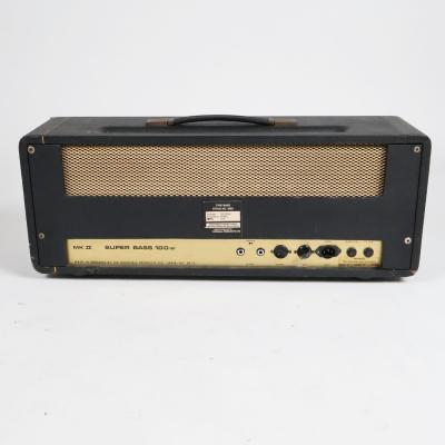【中古】Marshall マーシャル 1992 JMP Super BASS MKII 100W 1975年製 真空管アンプ ギターアンプ ヘッド 背面
