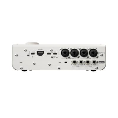YAMAHA ヤマハ URX44 W URX Series Audio Interface 6in/4out USB-C オーディオインターフェース ホワイト リア画像