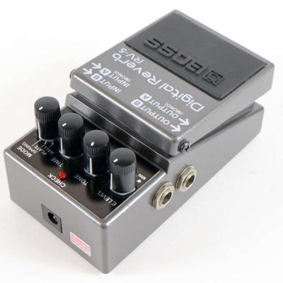 【中古】デジタルリバーブ エフェクター BOSS RV-5 Digital Reverb ボス リヴァーブ エフェクター 左サイド
