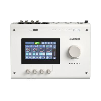 YAMAHA ヤマハ URX44V W URX Series Audio/Video Interface 6in/4out USB-C オーディオインターフェース ホワイト