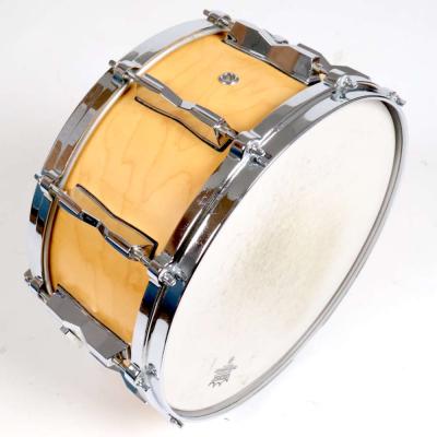 【中古】 スネアドラム パール Pearl ZENITHAL RESONATOR MAPLE 14x6.5 Made in Japan サイド