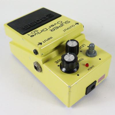 【中古】 スーパーオーバードライブ エフェクター BOSS SD-1 Super Over Drive ギターエフェクター 本体画像 斜め