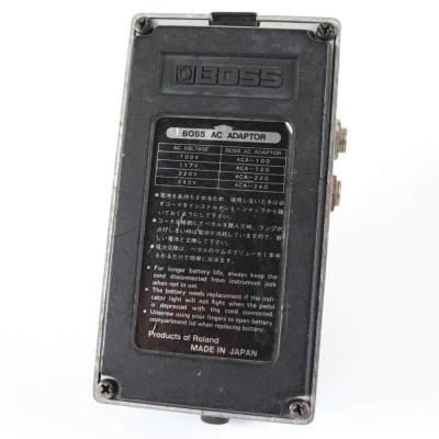 【中古】 コーラス エフェクター BOSS CE-3 Chorus Made in JAPAN ギターエフェクター 本体画像 裏