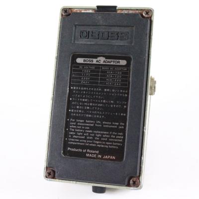 【中古】 ノイズゲート エフェクター BOSS NF-1 Noise Gate Made in Japan ギターエフェクター 本体画像 裏