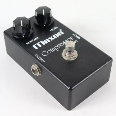 【中古】コンプレッサー エフェクター MAXON CP-101 Compressor ギターエフェクター 本体画像 斜め 2