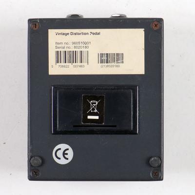 【中古】 ディストーション tc electronic Vintage Distortion 裏面