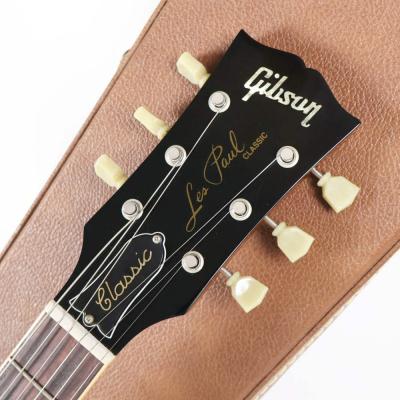 【中古】 エレキギター Gibson Les Paul Classic Premium Plus Honey Burst 2001年製 ギブソン レスポールクラシックプレミアムプラス ヘッド画像