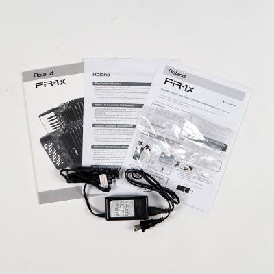 【中古】 ROLAND FR-1X BK V-Accordion ピアノ鍵盤タイプ 付属品