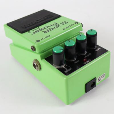 【中古】 スーパーフェイザー エフェクター BOSS PH-2 SUPER Phaser Made in Japan ボス ギターエフェクター 本体画像 斜め