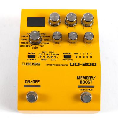 【中古】 オーバードライブ エフェクター BOSS OD-200 Hybrid Drive ギターエフェクター