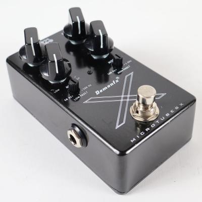 【中古】 ベースディストーション Demonfx MICROTUBES X ベースエフェクター 本体画像 斜め 2