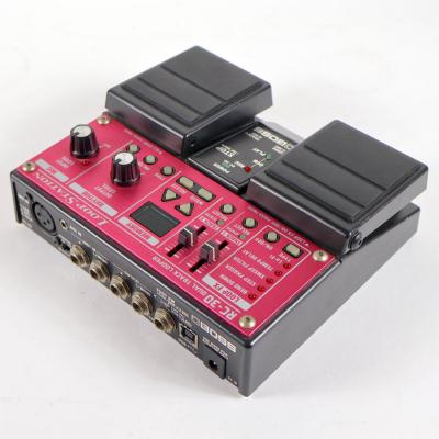 【中古】 ルーパー ループステーション BOSS RC-30 LOOP STATION 最大3時間の録音 99フレーズのメモリー 左サイド