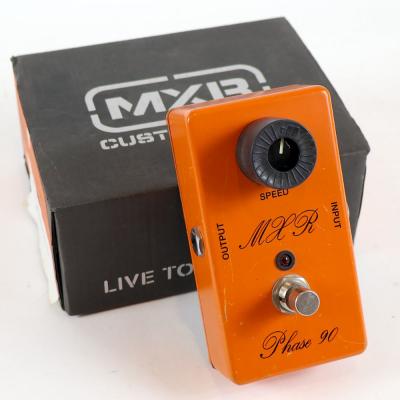 【中古】 フェイザー MXR CSP101SL Script Phase90 LED ギターエフェクター PHASE 90 フェイズ90 筆記体ロゴ