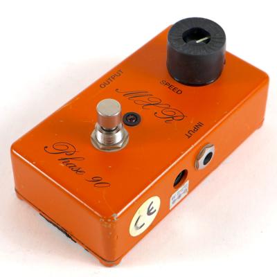 【中古】 フェイザー MXR CSP101SL Script Phase90 LED ギターエフェクター PHASE 90 フェイズ90 筆記体ロゴ 右サイド