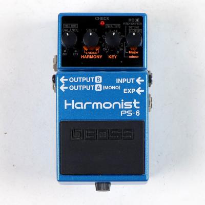 【中古】 ハーモナイザー エフェクター BOSS PS-6 Harmonist ギターエフェクター ハーモニスト ピッチシフター 正面