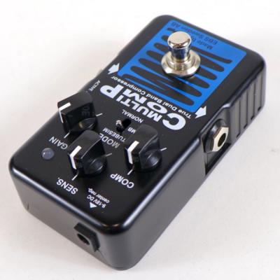 【中古】 ベース用エフェクター コンプレッサー EBS MULTICOMP BLUE LABEL マルチコンプ ブルーラベル 左サイド