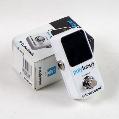 【中古】 チューナー tc electronic PolyTune 2 mini バッファー内蔵 ペダルチューナー tcエレクトロニック