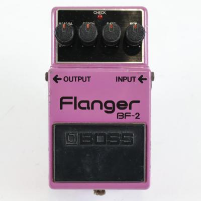 【中古】 フランジャー BOSS BF-2 Flanger Made in Japan 銀ネジ ボス ギターエフェクター