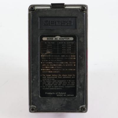 【中古】 フランジャー BOSS BF-2 Flanger Made in Japan 銀ネジ ボス ギターエフェクター 底面
