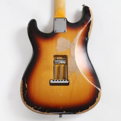 【中古】 エレキギター Navigator by ESP N-ST-ALR Relic 3TS(3Tone-Sunburst) 2017年製 ナビゲイター ストラトタイプ レリック アンティクイティーピックアップ搭載 詳細画像