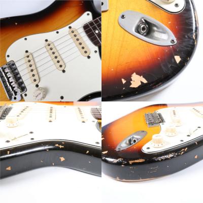 【中古】 エレキギター Navigator by ESP N-ST-ALR Relic 3TS(3Tone-Sunburst) 2017年製 ナビゲイター ストラトタイプ レリック アンティクイティーピックアップ搭載 詳細画像
