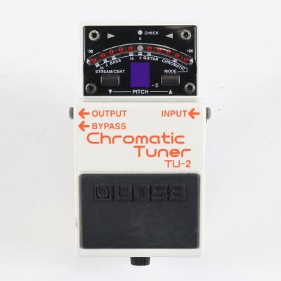 【中古】 クロマチックチューナー エフェクター BOSS TU-2 Chromatic Tuner ペダルチューナー