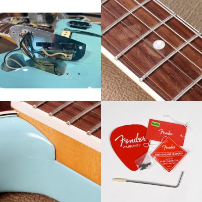 【中古】 エレキギター Fender American Original ’60s Jaguar Rosewood Fingerboard Daphne Blue Mastery Bridge Mod. 2019年製 フェンダー ジャガー ダフネブルー 傷など