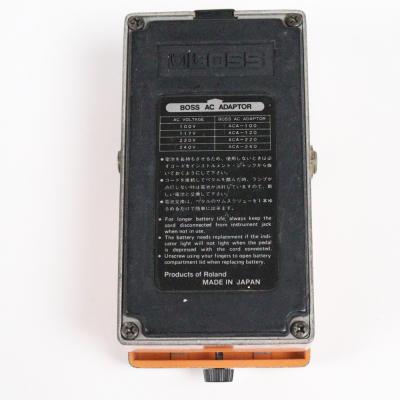【中古】 ディストーション エフェクター BOSS DS-1 Distortion Made in Japan ギターエフェクター 裏面
